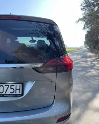 Opel Zafira cena 36000 przebieg: 157500, rok produkcji 2012 z Turek małe 781
